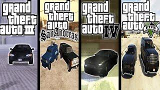 EVOLUTION OF FBI AND FIB VEHICLES IN THE GAMES OF THE GAMES SERIES GTA (1999-2013)