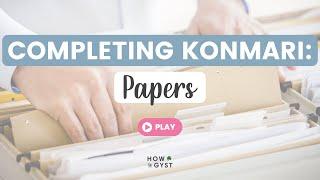 Crushing Paper Clutter  – Tips for Completing Category 3 of the KonMari Method