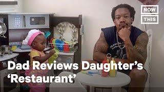 Dad Leaves Adorable Review of Daughter's 'Restaurant' | NowThis