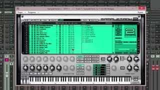 Samplitude Pro X : SampleTank 2.54 : 16 stereo outs