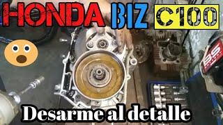 HOW TO disassemble Honda BIZ C100 Engine step by step ALL the details (part.1)