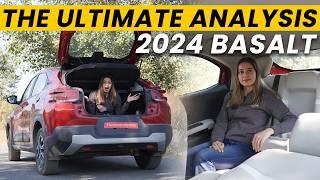 Citroen Basalt Rear Seat & Boot Space Review | Can 3 People Sit In Rear Of The Basalt?