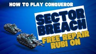 war commander sector breach how to play conqueror free repair rubi on