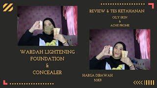 REVIEW WARDAH LIGHTENING LIQUID FOUNDATION & CONCEALER