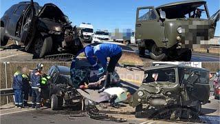 08.04.2025г - Военные отправили буксируемый УАЗ на встречку, и погубили мужчину. ДТП в Калининграде.