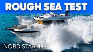 60nm Sea Trial - with a BIG Swell  | Nord Star 49+