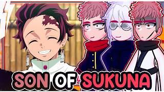 ||Jujutsu Kaisen reacting to TANJIRO KAMADO AS SUKUNA'S SON|| \\/// ◆Bielly - Inagaki◆