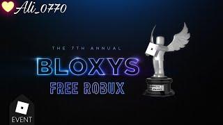 [ROBLOX]: 7-я премия "Bloxys" | Новый Ивент | Самые классные вещи | Бесплатные робуксы | 100 000 р.