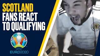 Scotland Fans React To EURO 2020 Qualification