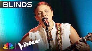 Tori Templet Nails Her Cover Of Taylor Swift's "Lover" | The Voice Blind Auditions | NBC