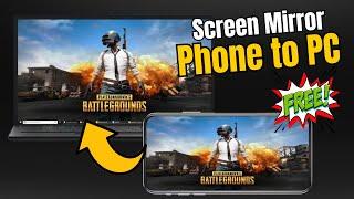 How to Screen Mirror & Control Android Screen on PC (FREE) 2024