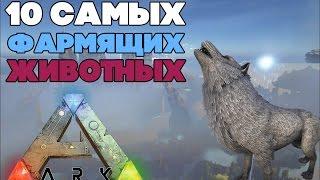 10 САМЫХ ФАРМЯЩИХ ЖИВОТНЫХ В ARK SURVIVAL EVOLVED