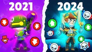 ВСЯ ИСТОРИЯ СИЛОВОЙ ЛИГИ С 2021 ДО 2024 | BRAWL SRARS