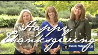 Happy Thanksgiving! From Shawn, Bev & Alix
