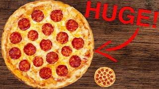 How To Make a Giant Pizza