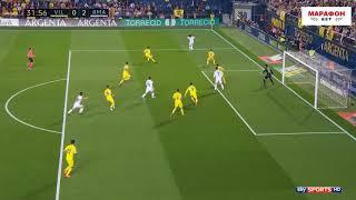 Вильярреал - Реал Мадрид / Гол, C. Ronaldo 32' / Счет 0-2 / Испания. Примера