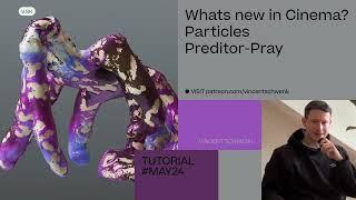 New Particles in C4D 2024.4 - Predator-Prey