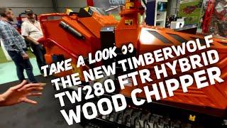 Introducing the NEW @mytimberwolf TW280 FTR HYBRID WOOD CHIPPER!