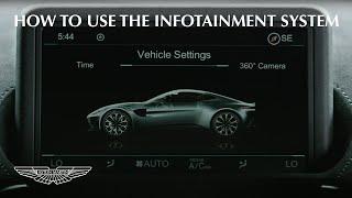 How to use the Vantage Auto Infotainment System | Aston Martin