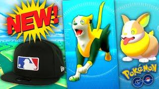 *NEW PKMN YAMPER & STARDUST BONUS EVENT* MLB hats coming to Pokemon GO