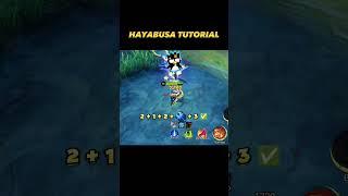 Hayabusa Tutorial  - Mobile Legends