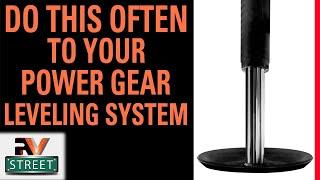 Fluid Change on a RV, Power Gear Leveling System. DIY