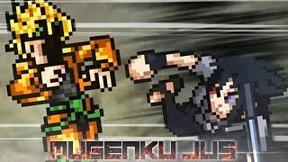 DIO's ZA WARUDO against SASUKE's RINNEGAN! BOTH ARE STRONG! - JoJo vs Naruto Shippuden MUGEN JUS