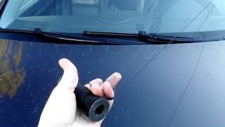 How to replace the Porsche Cayenne and VW Touareg windshield washer nozzles