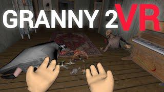 Я просто чихнул....(смешное прохождение)️Granny 2 vr #33