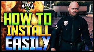 GTA 5 PC - LCPDFR Police Mod BEST TUTORIAL - (Tutorial)