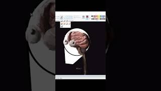 Mewing ART anatomy Microsoft Paint #art #microsoftpaint #anatomy #mewing #girlwithapearlearring