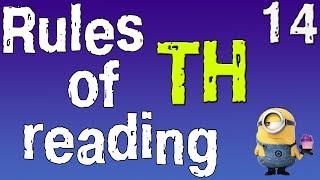 Английский для начинающих. Правила чтения в английском языке. Сочетание букв TH. (часть 14)
