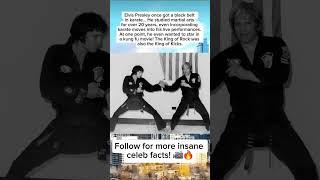 Elvis had a black belt in karate?!  #didyouknow #celebritynews #celebrity #shorts #facts