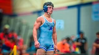 160 – Dominic Adamo {G} of Lincoln Way East IL vs. Dustin Kozlowski {R} of Lincoln Way Central IL