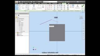 How to REPLACE Faces with AutoDesk Inventor - by Video-Tutorials.Net