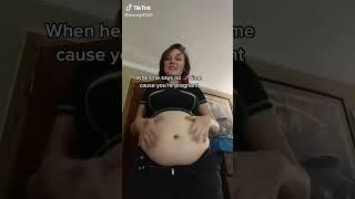 Jiggly Pregnant Belly