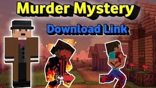 Murder Mystery : Detect Killer | Map Download Link | MCPE | Minecraft