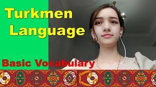 Turkmen language | Basic vocabulary