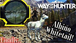 We got our first Albino Whitetail in Way of the Hunter!