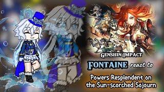 Genshin Impact react to Natlan Trailer || Genshin version 5.0 || Gacha Reaction