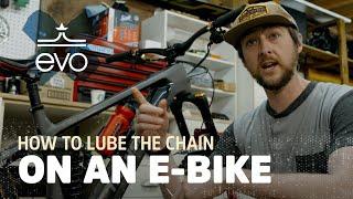 How to Lube the Chain on an E-Bike