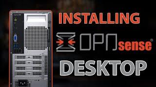 How To Install OPNSense on Desktop PC To Make Router + Firewall