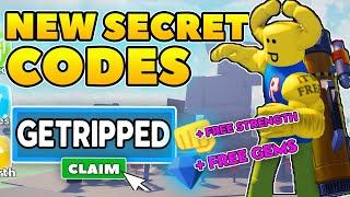 ALL NEW Gym Realms Codes - Roblox