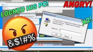 I SYSKEY'D a scammer TWICE and he RAGED!