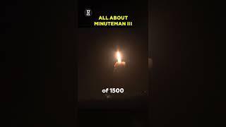 Minuteman III: America’s Nuclear Missile Power  | #shorts #minutemaniii #nuclearmissile