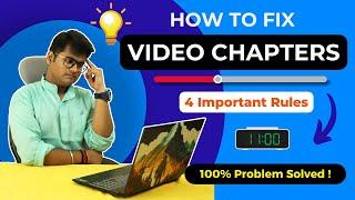 Video Chapters Not Working YouTube | How To Add Chapters To YouTube Video | YouTube Video Chapters