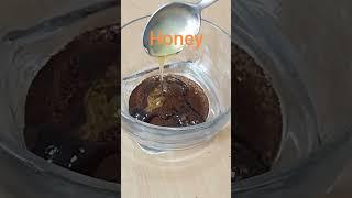 coffee face pack for clear bright and glowing skin #shorts