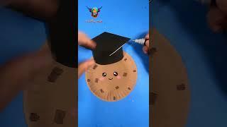 PAPER-CRAFT FOR GRADUATION. / CRAFT FOR GRADUATE.  #paperplatecrafts #graduation #craft