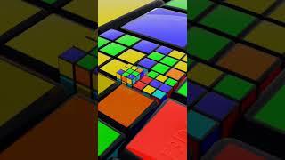 Rubik's Cube Bounce Fit Loop