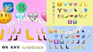 *FIXED* How to MISSING IOS 18 Emojis on Android (Gboard)